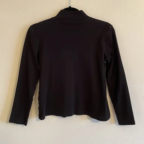 Mock Turtleneck Long Sleeve Top - Picture 4 of 5
